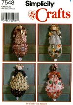 Simplicity Crafts Pattern #7548 ~ Plastic Bag Holder in Four Styles by F... - $18.61