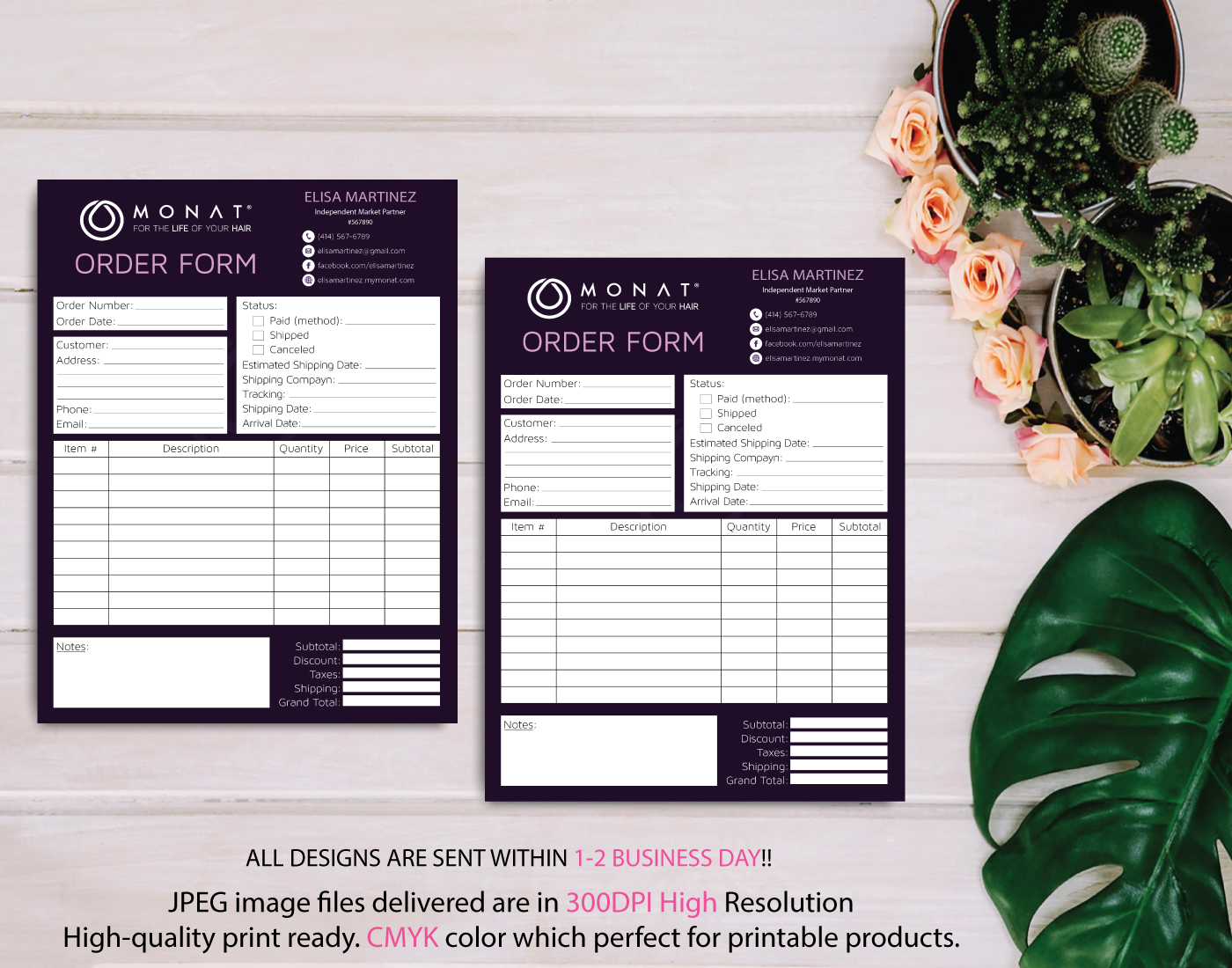 Download Monat Marketing Kit Monat Hair Card Monat And 50 Similar Items