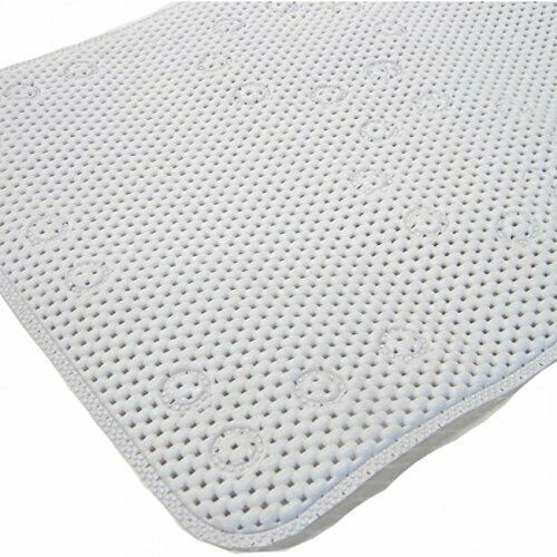 Soft Waffle Cushioned Texture Spa Quality Bathroom Tub Bath Mat Anti ...