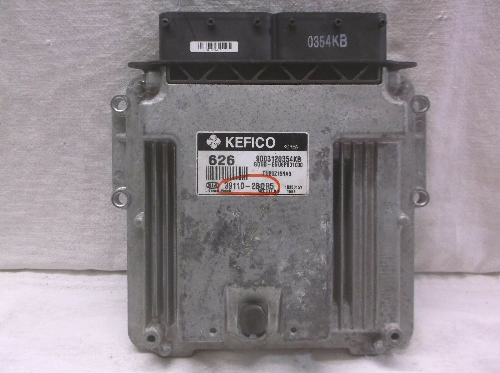 1415 KIA RIO AUTO ENGINE CONTROL Engine