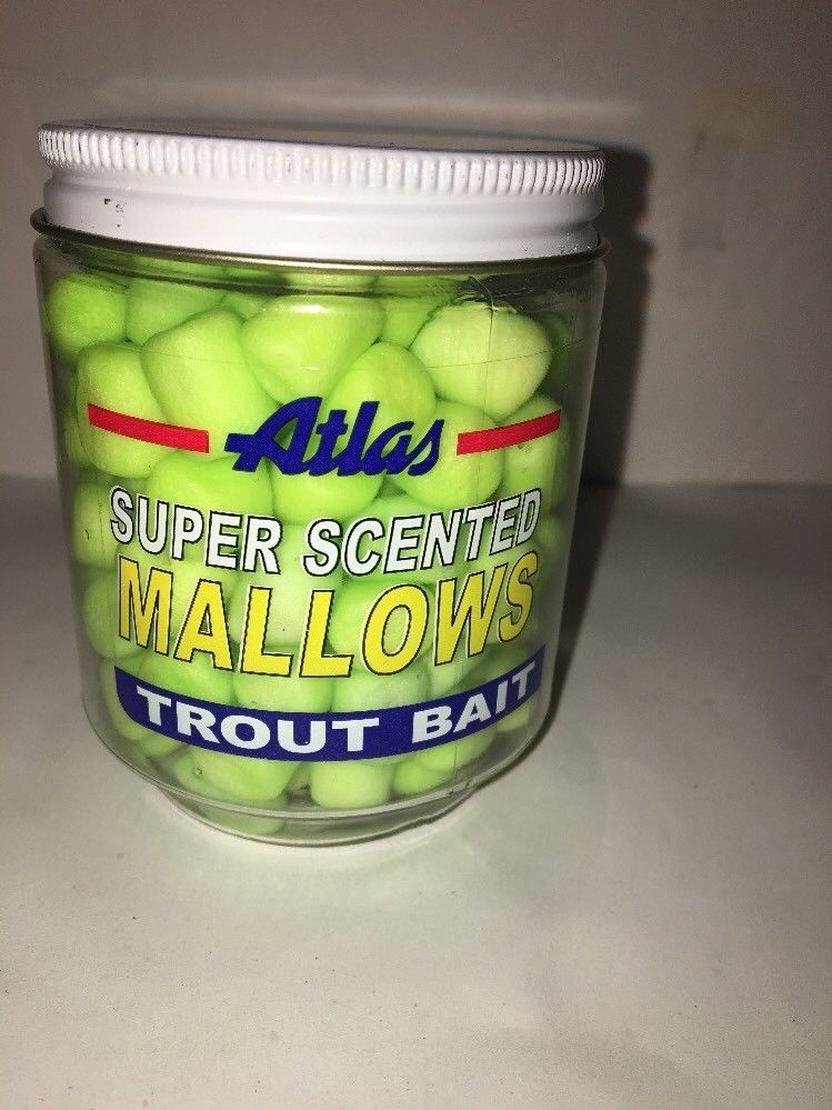 Atlas Mike's Marshmallows Trout Bait 1.7oz Chartreuse Cheese30037