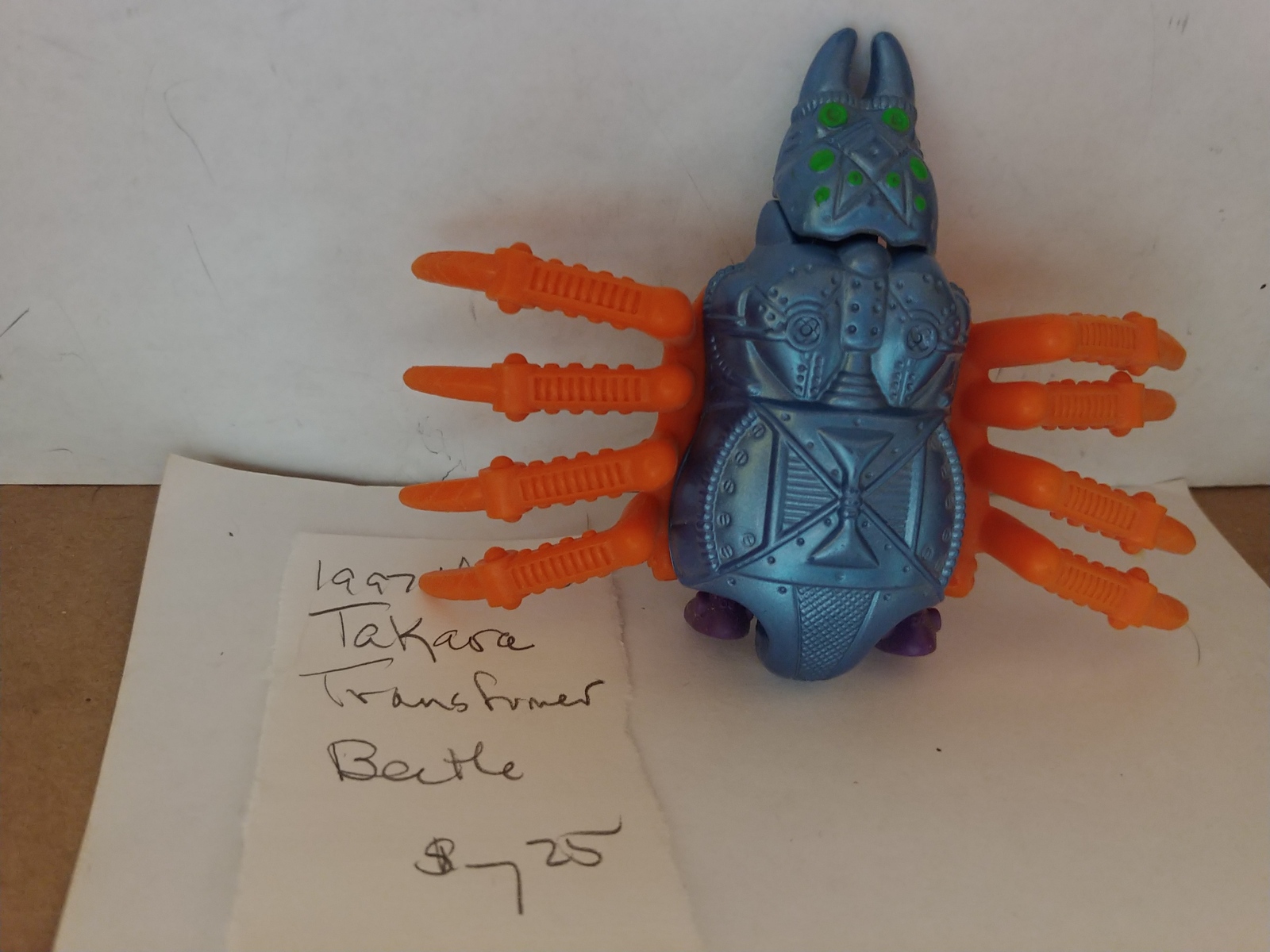Vintage 1997 Hasbro Takara Transformers Beast Wars Microman Bug Beetle Action Figures