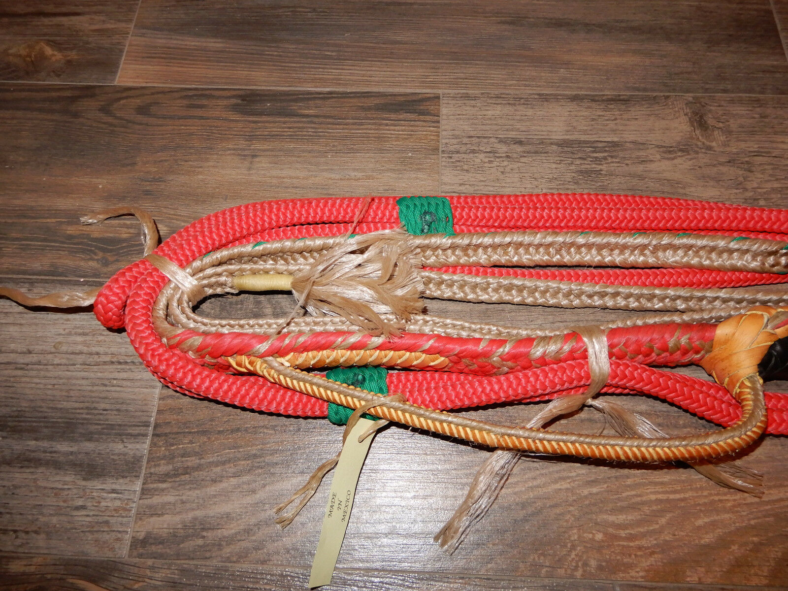 EPT Bull Ropes RED Custom PRO 9/7 Left Hand Bull riding rodeo bull