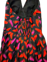 Kate Spade Hot Chili Pepper Women Smocked Halter Dress 2 Pinup 50s Style $398 image 4