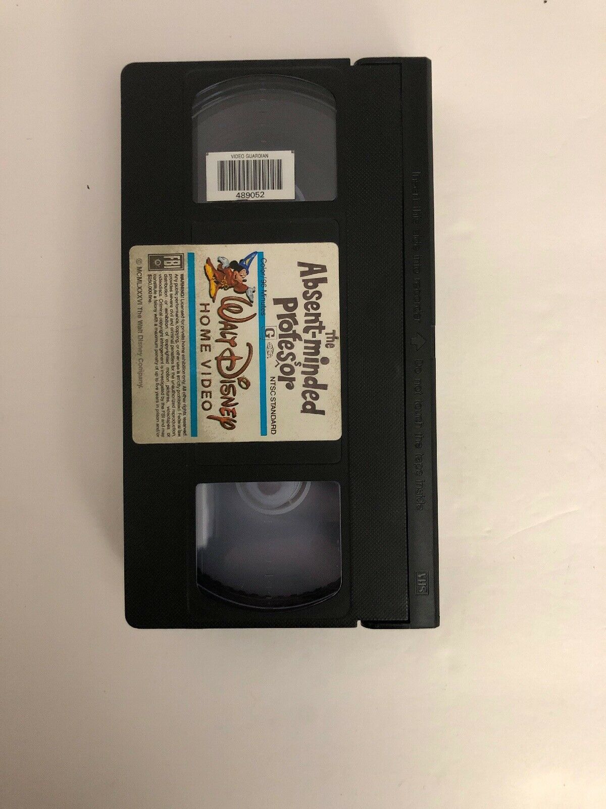 WALT DISNEY'S THE ABSENT-MINDED PROFESSOR VHS 1961 FRED MACMURRAY ...