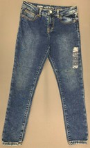 NWT Gymboree Super Skinny Adjustable Waist Girls Size 8 Denim Jeans C81038 - $17.99