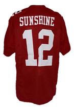 Sunshine Bass Remember The Titans Movie New Men Football Jersey Maroon Any Size image 2
