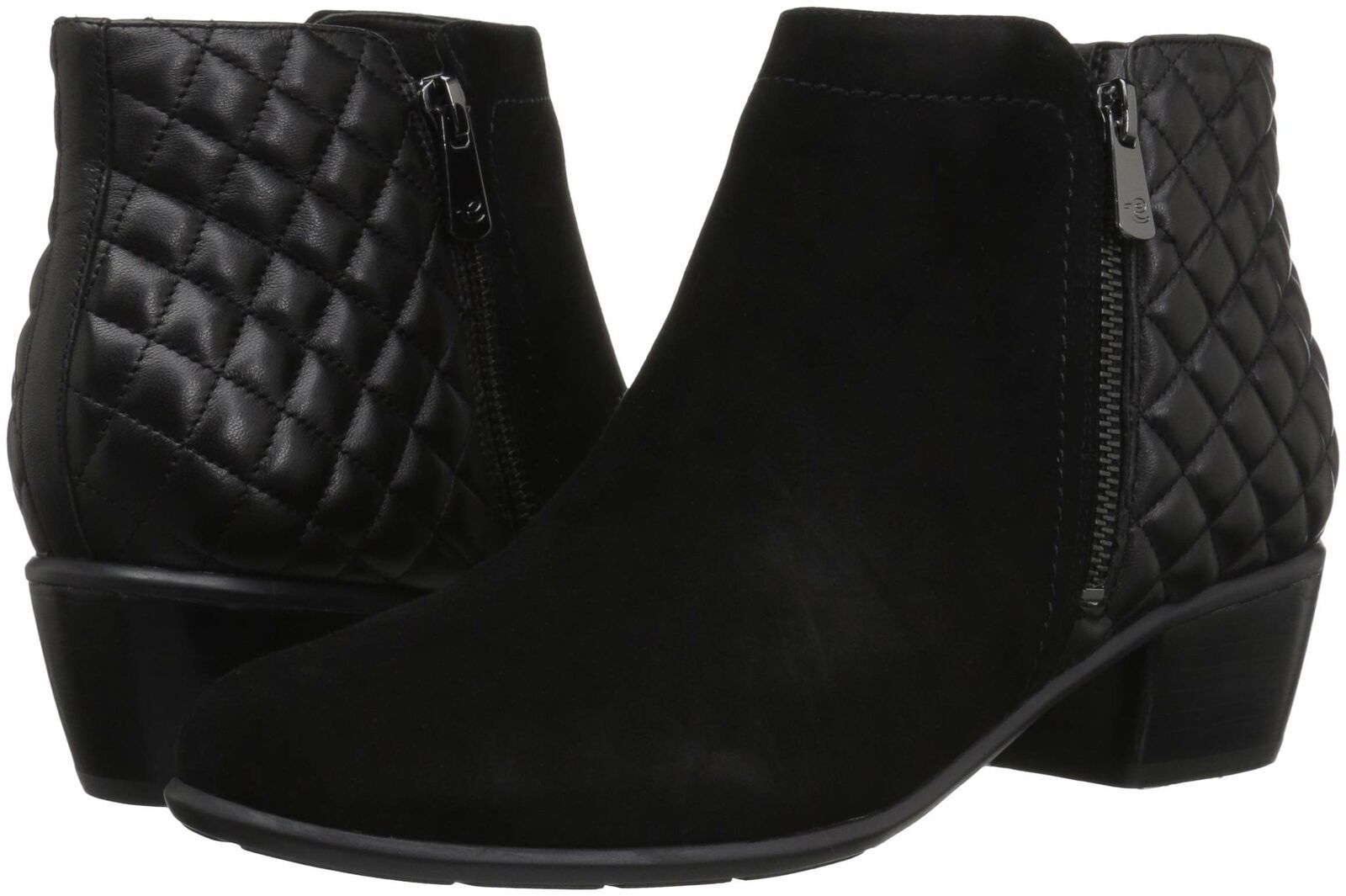 Easy Spirit Women's Beehive Ankle Boot 5 Black/Black - Boots