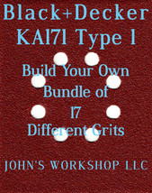 Build Your Own Bundle of Black+Decker KA171 Type 1 1/4 Sheet No-Slip Sandpaper - $0.99