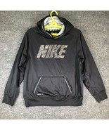 Nike Boys KO 2.0 Therma-Fit Hoodie Black Size XL Reflective Pullover Tra... - $19.80