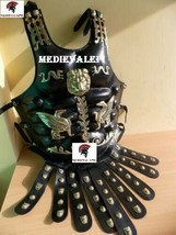 NautcalMart Leather Muscle Armor Collectible Wearable Roman Halloween Costume