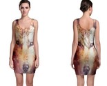 New coolest wolf in space artistic bodycon dress thumb155 crop