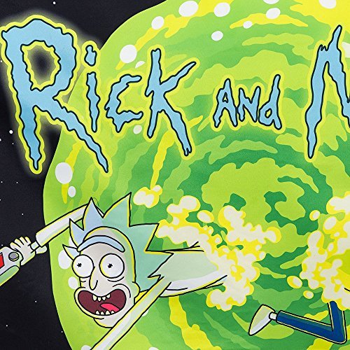 Rick and Morty Wall Banner 30" by 50" Portal &amp; Cats - Litter Boxes