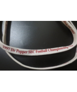 Dr Pepper 1997 SEC FOOTBALL CHAMPIONSHIP BADGE HOLDER SHOELACE - $0.99