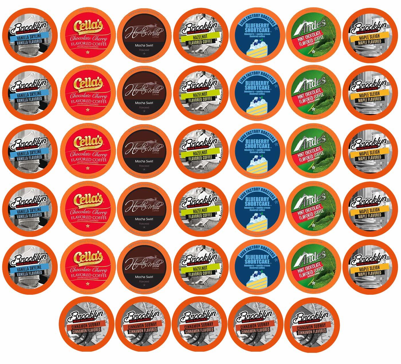 Friendly's Chocolate Marshmallow Swirl Flavored K-Cup Pods For Keurig 2.0 - 40 Count