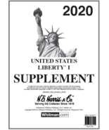 New 2020 Stamp Album United States Liberty I 1 Supplement Pages HE Harris  - $15.85