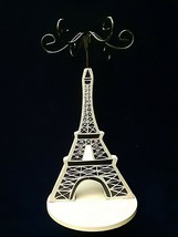 Earring &amp; Necklace Stand, The Eifel Tower Theme, Pink &amp; Black - $7.92
