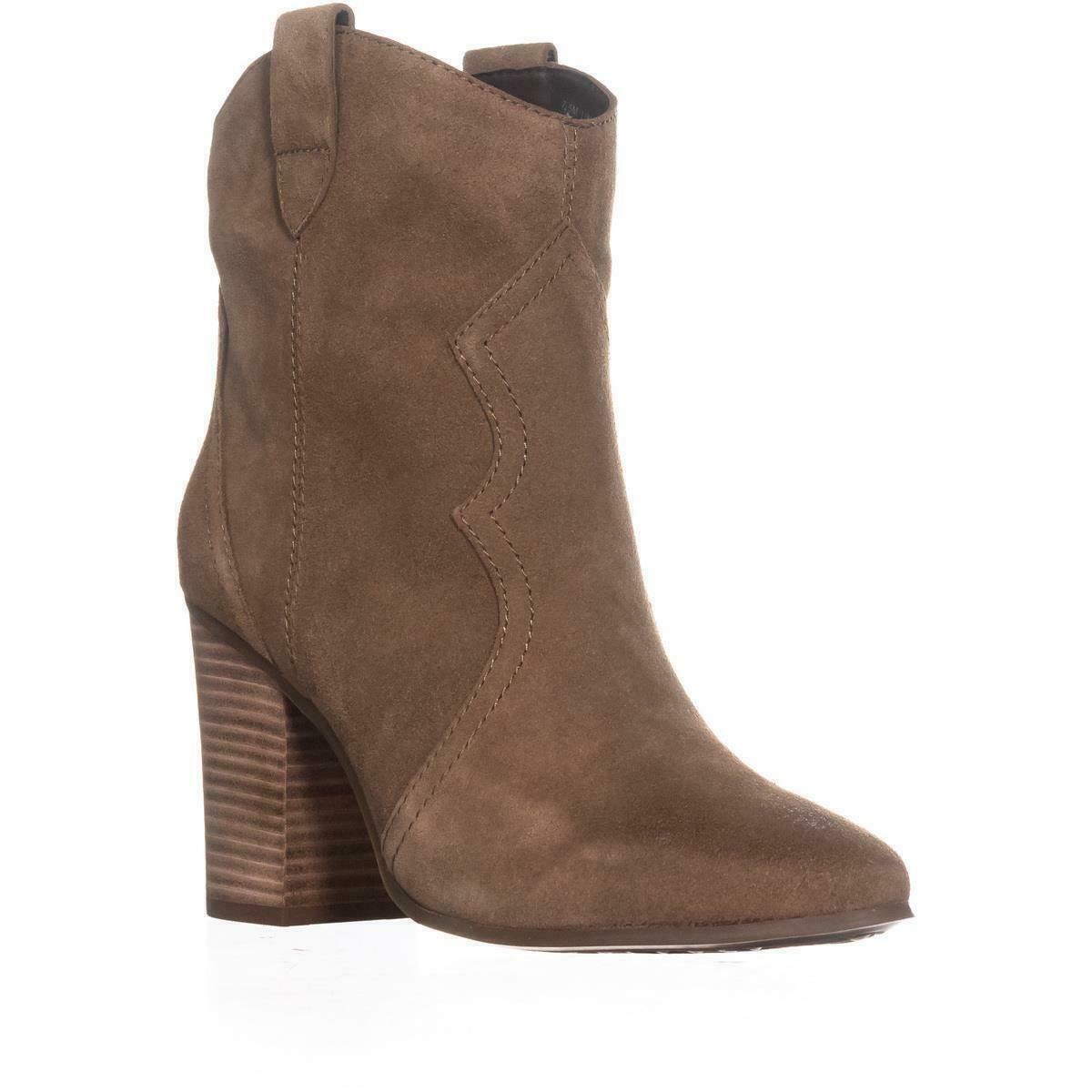 Aerosoles Lincoln Square Western Ankle Boots, Tan - Boots