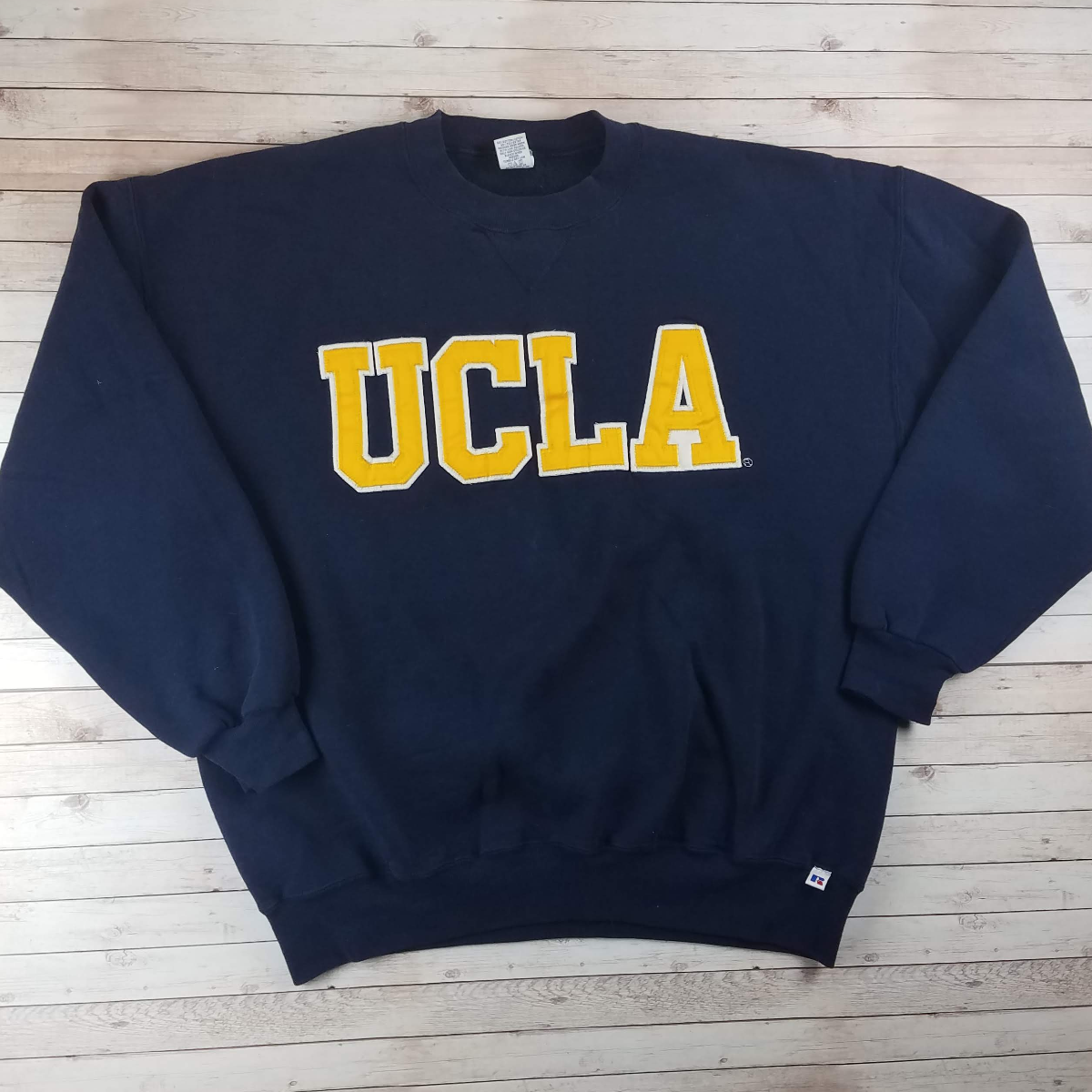 Vintage 1990s UCLA Bruins Russell Athletic Navy Blue Crewneck ...