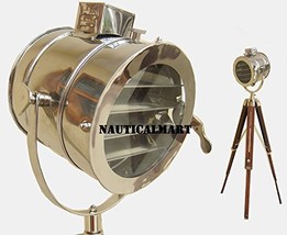  NauticalMart Home Decorative Vintage Designer Tripod Floor Lamp Searchlight 