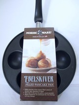 NEW Nordic Ware Ebelskiver Filled Pancake Pan NIB USA - $27.99