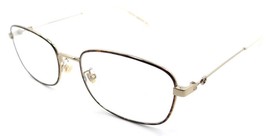 Gucci Eyeglasses Frames GG0444O 003 55-18-140 Havana / Gold Made in Italy - $269.50
