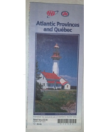 AAA - Atlantic Provinces Quebec map 2000 - $2.77