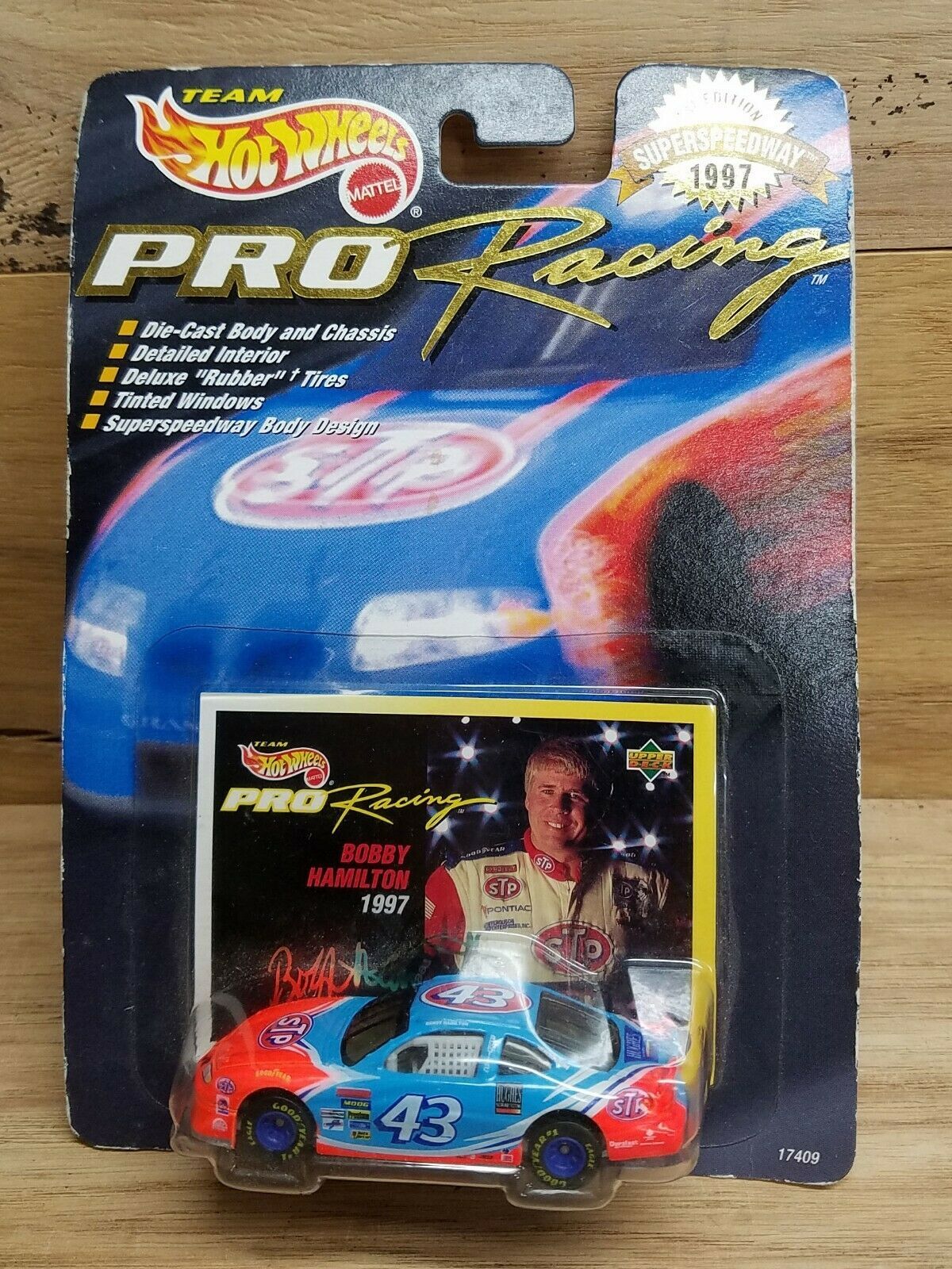 Team Hot Wheels Pro Racing Nascar BOBBY HAMILTON #43 STP PONTIAC 1997 ...