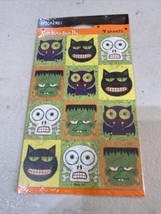 American Greetings Stickety-Doo-Da Halloween Scary Cat Skull Frank Stickers 48ps - $6.92