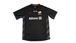 Saracens 2018-2019 NIKE Authentic rugby jersey shirt  Size LARGE / L  - $38.00