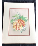 Original Paintings Floral Flowers Signed Nellie Rorer Cynthina Kentucky ... - $42.69