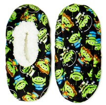 Toy Story Green Alien Fuzzy BABBA Slippers Size S/M (8-13) or - $10.94
