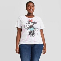 Disney Minnie Mouse Tie Dye Graphic Tee Womens Small NEW - $15.83