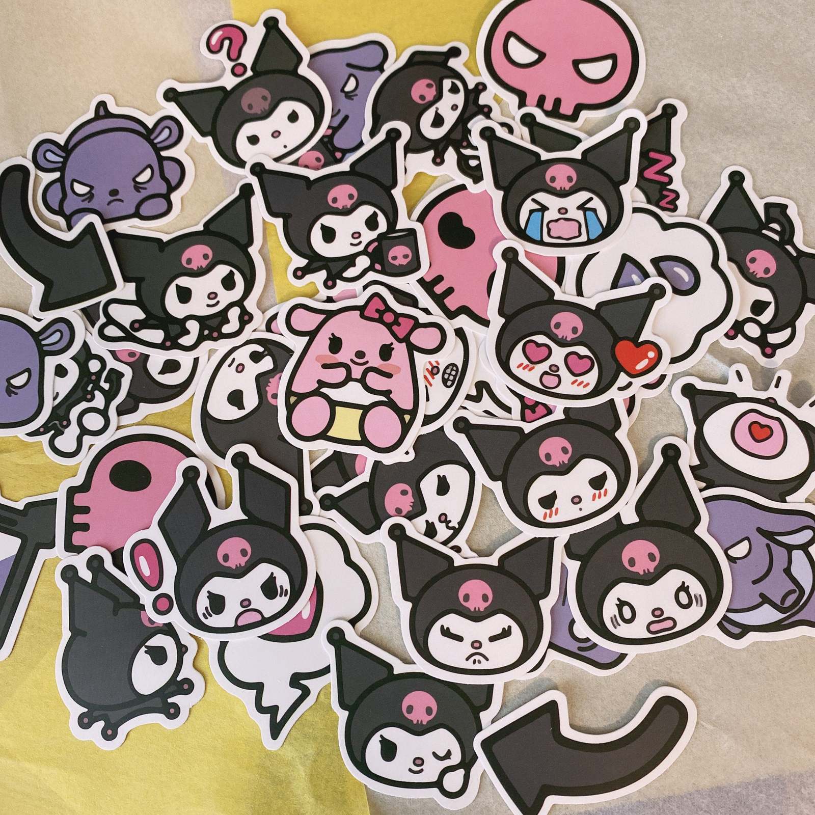 Kuromi Stickers! Cute And Cool Kuromi Sticker Pack! Evil Girl Must Buy 