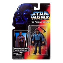 Star Wars Red Card Lando Calrissian 1995 POTF Power of the Force Action Figure - $2.48
