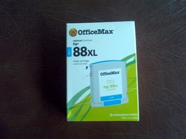 OfficeMax High Yield Cyan 88XL C9391AN Inkjet Cartridge For HP Officejet... - $10.15