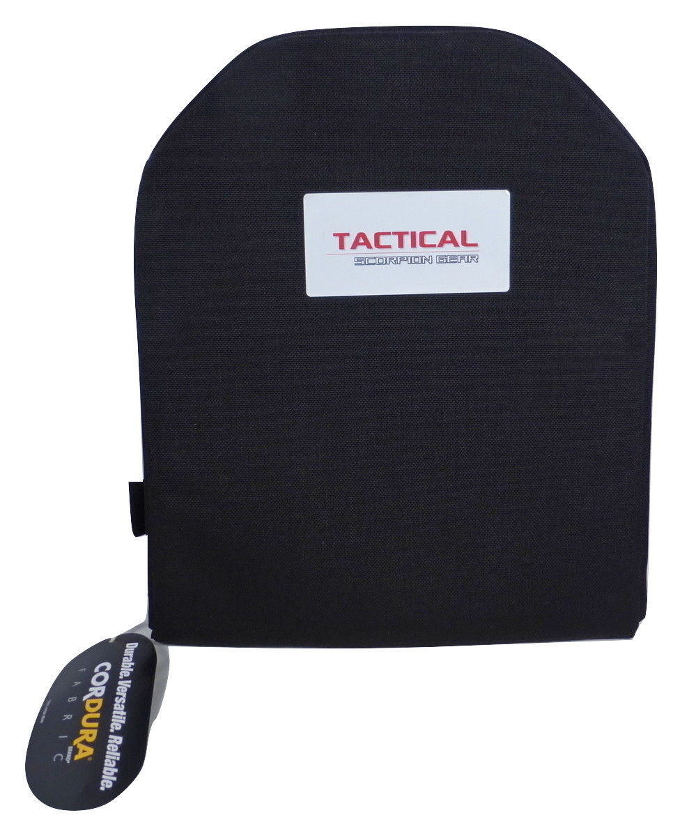Tactical Scorpion Gear Body Armor AR500 10x12 Steel Plate Spall Guard Blocker Body Armor & Plates