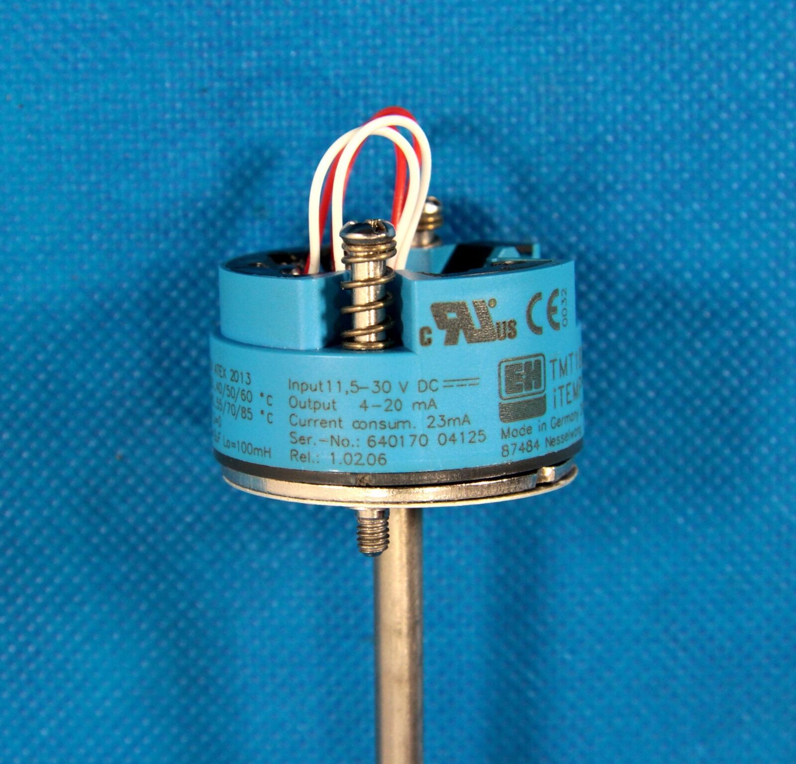 ENDRESS HAUSER PT100 + TRANSMITTER 20mA EX / .5 2984 FM Transmitters