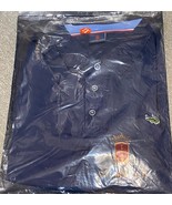 40% Cotton Embroidery Hot Summer Polo Shirt for Men - Dark Blue - $22.00