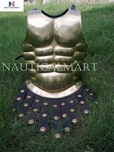 NauticalMart Roman Muscle Armor Medieval Greek Cuirass - Halloween Costume Gold