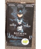 Vintage 1992 WB DC Comics Batman Returns Movie VHS Tape 1st Print Factory Sealed - $149.99