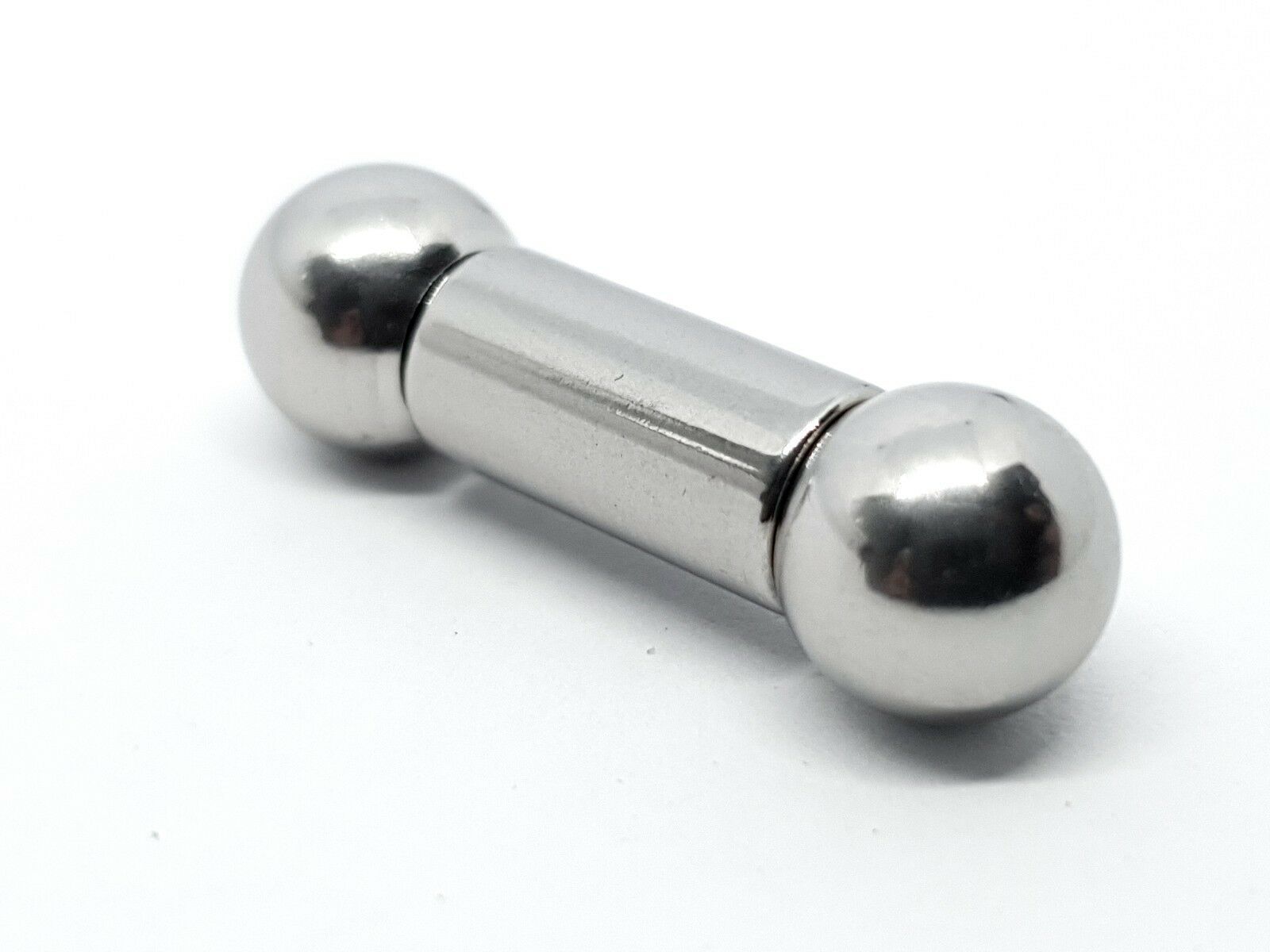 Piercing Bar 12mm LARGE Gauge Titanium 2g (6mm) 10mm Ball Prince Albert