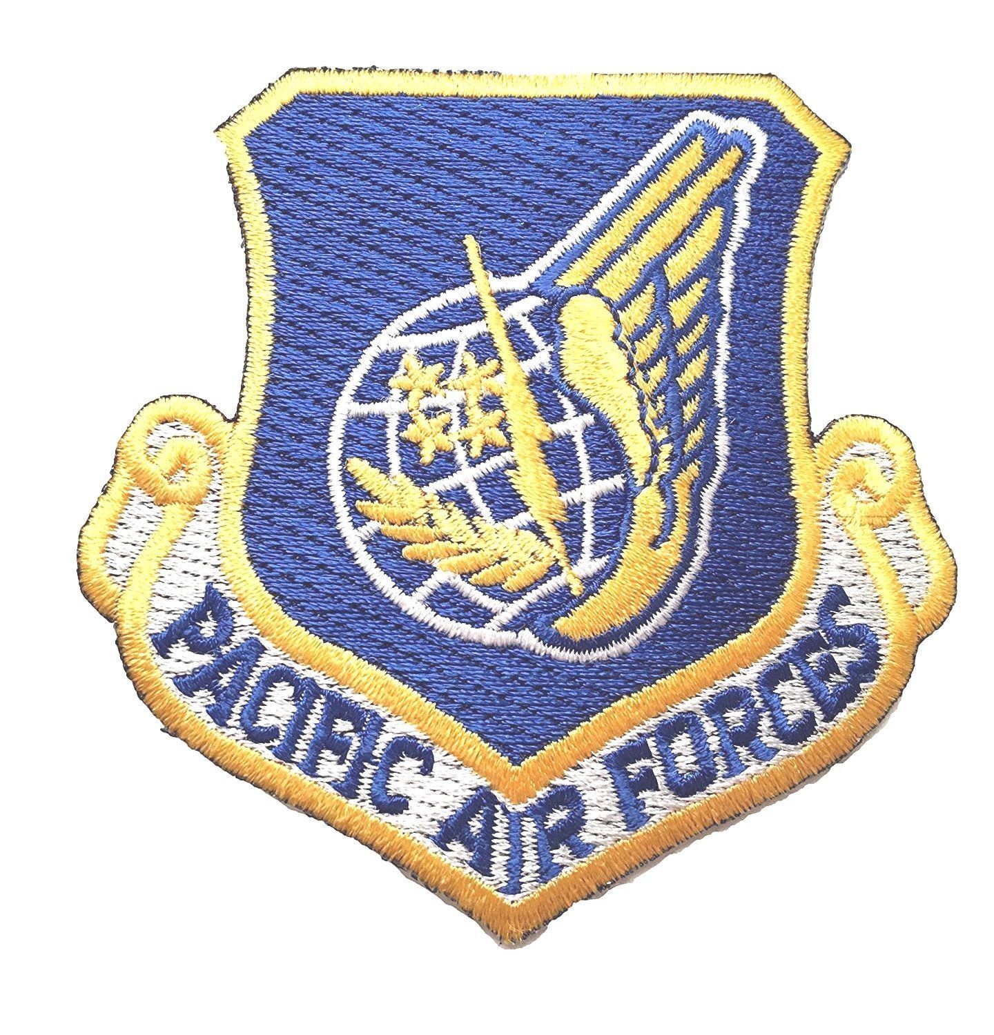 AIR FORCE PACIFIC AIR FORCES PACAF AUTHENTIC EMBROIDERED PATCH - Air Force