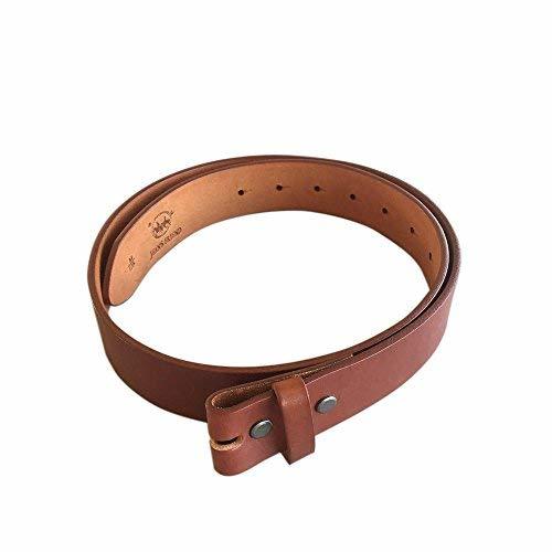 New Classic Brown Genuine Leather Belt Solid Real Leather Belt (M 41 inches 105