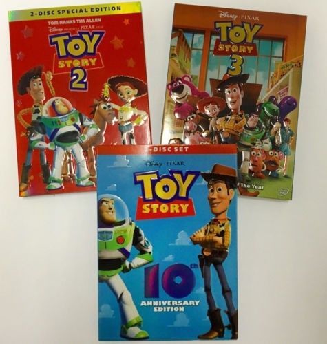 toy story 3d trilogy