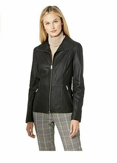 Marc New York by Andrew Marc Womens Wing Collar Jacket Size XL NEW ...