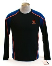 Warrior War Tech Lightweight Black &amp; Blue Long Sleeve Covert Top Shirt M... - $37.49