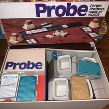 VINTAGE 1974 PARKER BROTHERS PROBE GAME OF WORDS NO. 201 - COMPLETE! - $15.84