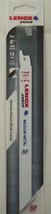 LENOX 1862833 8" x 18-TPI Bi-Metal Reciprocating Saw Blade 5 Pack USA - $10.89