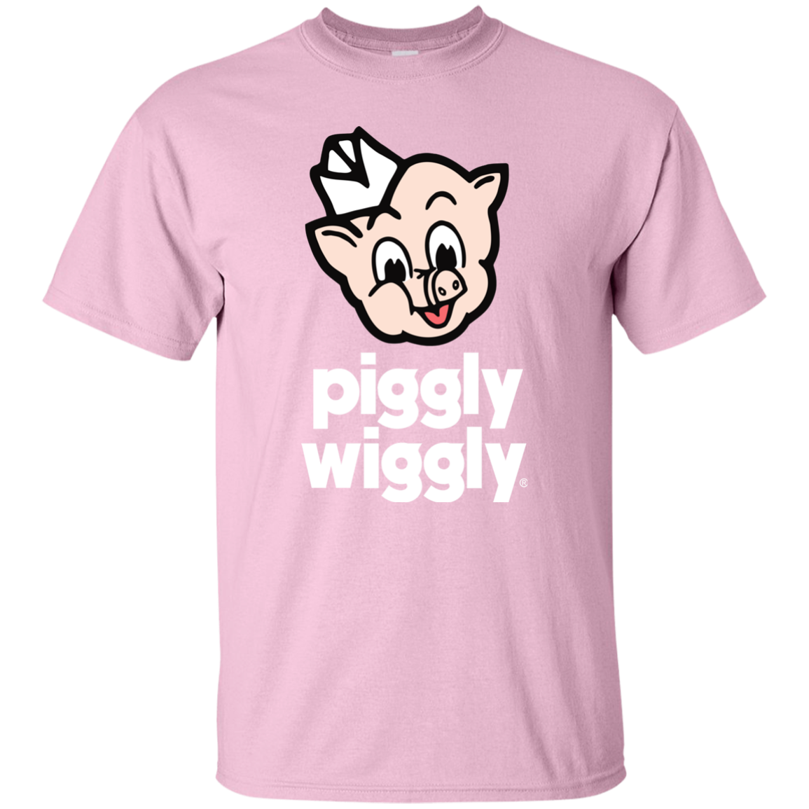 Piggly Wiggly, Porky, Pig, Supermarket, Grocery T-Shirt ...